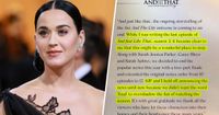 Pop Culture Scoop: Katy Perry and Justin Trudeau, ‘AJLT’ Finale