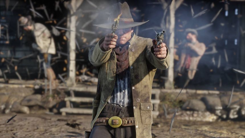 Estos son los personajes del póster de Red Dead Redemption 2 18
