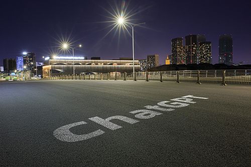 汽车广告背景图-夜景-OpenAI，ChatGPT图片下载