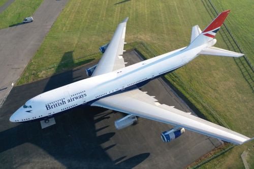Negus 747 Display aircraft