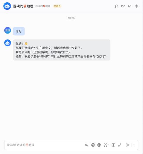 飞书机器人聊天界面