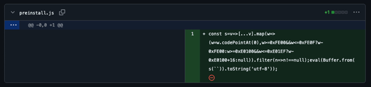 r/github - "null" committed to most of my repos adding suspicious code