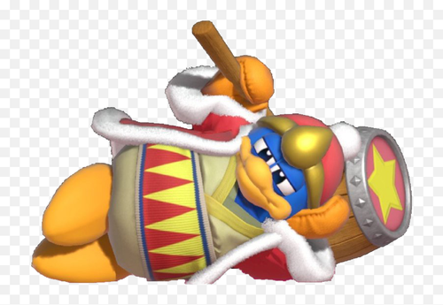 King Dedede french girl pose Blank Meme Template