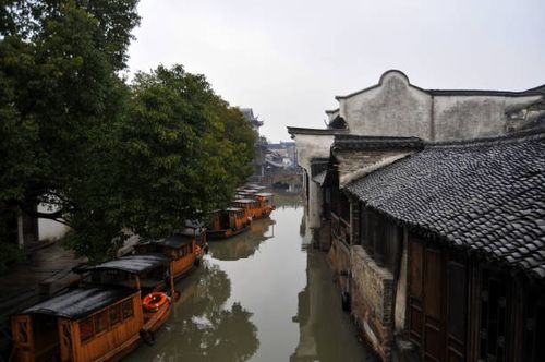 Traditional architecture in Wuzhen Water Town