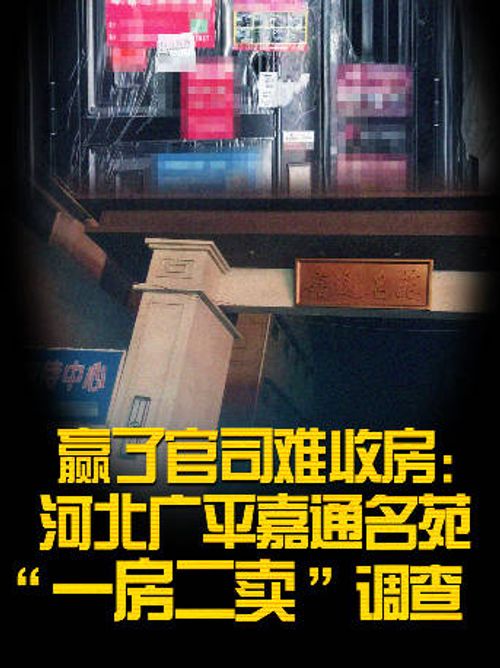 河北嘉通名苑一房二卖调查