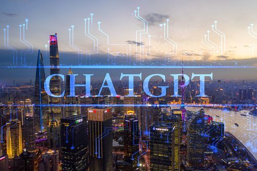 上海城市建筑风光CHATGPT人工智能图片下载