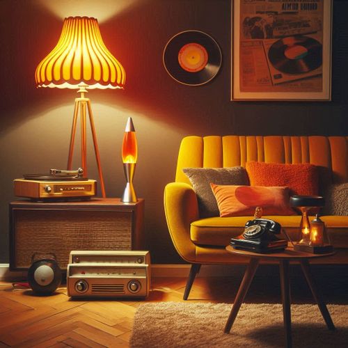 Retro Living Room