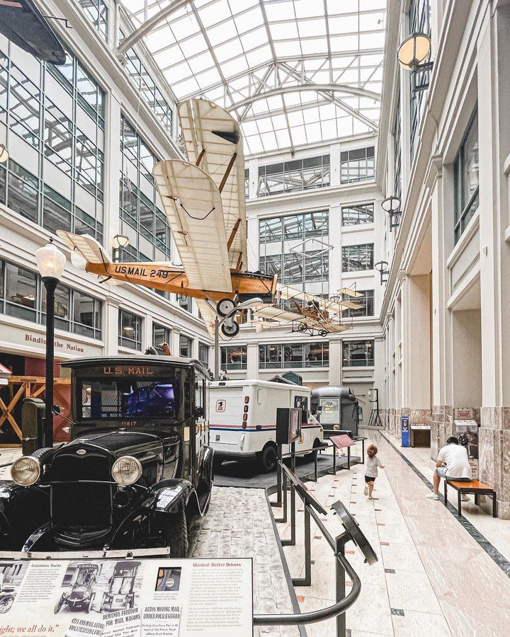 Interior of The Postal Museum