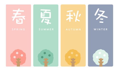四季　デザイン　イラスト