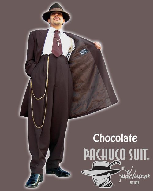 Custom Made: Chocolate Brown Zoot Suit