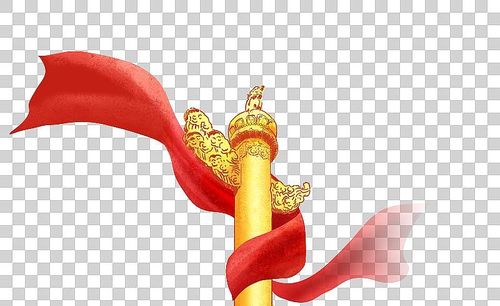 华表柱建筑插画手绘元素背景插画图片下载