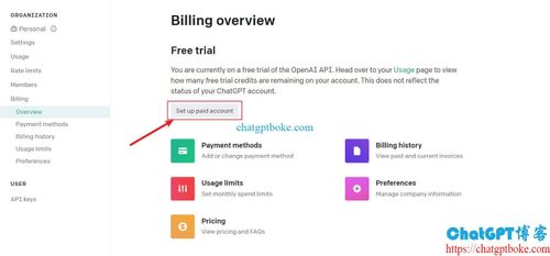 OpenAI ChatGPT API购买