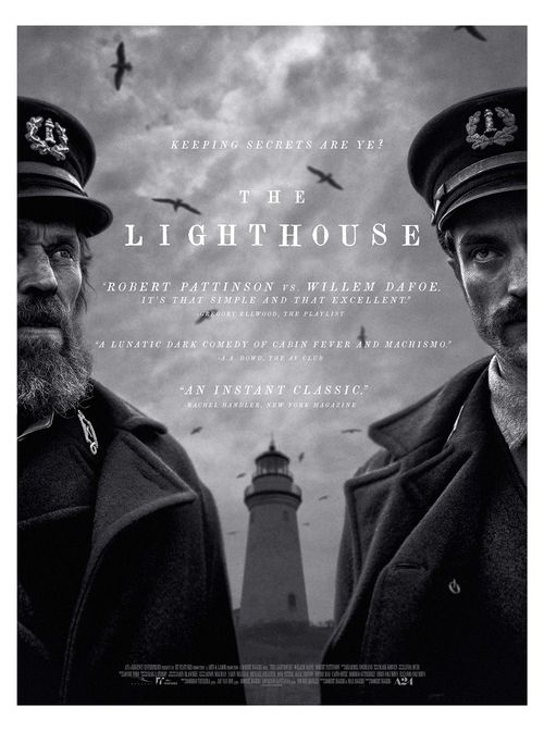 Fullfillment Posters The Lighthouse Movie Poster Glossy Print Photo Wall Art Willem Dafoe, Robert Pattinson Sizes 8x10 11x...
