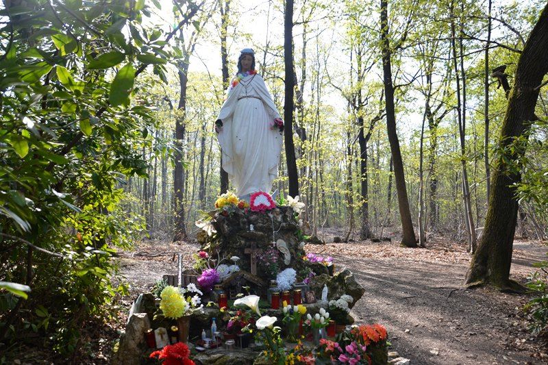 Vierge noire dans la For&ecirc;t de Montmorency