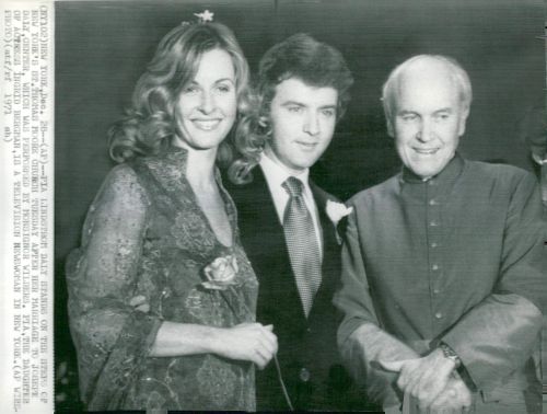 Vintage photo of Pia Lindstrom, daughter of Ingrid Bergman