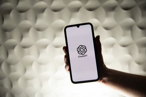 A phone displaying OpenAI’s ChatGPT artificial intelligence logo in Brittany, France on 26 February 2025