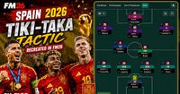 FM26 Spain World Cup-Winning Tactic Recreated