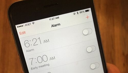 iPhone Alarm Bug