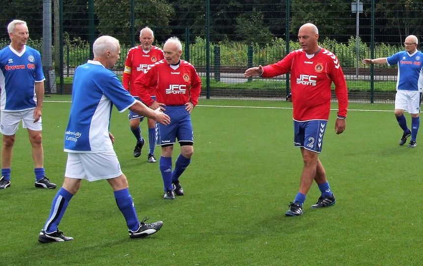 Walking football clubs near me friendly