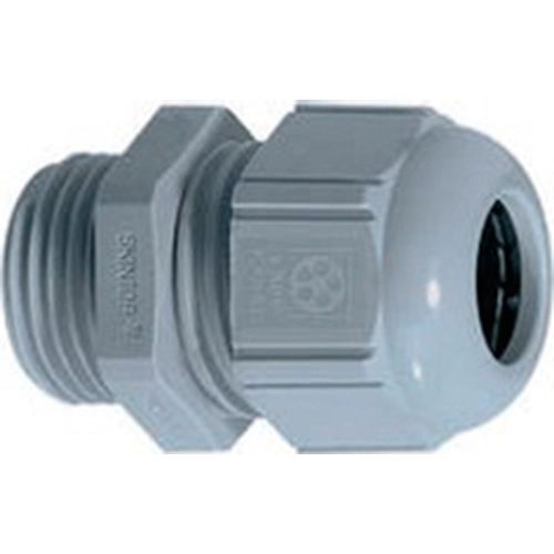 Cable gland; M 25; Clamping range (min./max.): 0.315 - 0.669 in; Wrench width 1: 1.181; light gray; IP 68 - 5 g/cm² (30 min), IP 69, IP 66