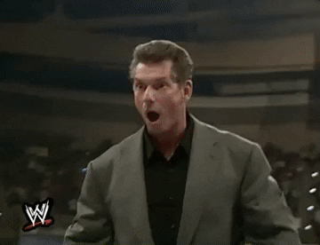 Wwe Vince Mcmahon Surprised Amazing Reaction GIF