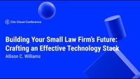 Building Your Small Law Firm's Future Crafting an Effective ...