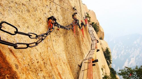 Rock climbing in Yangshuo