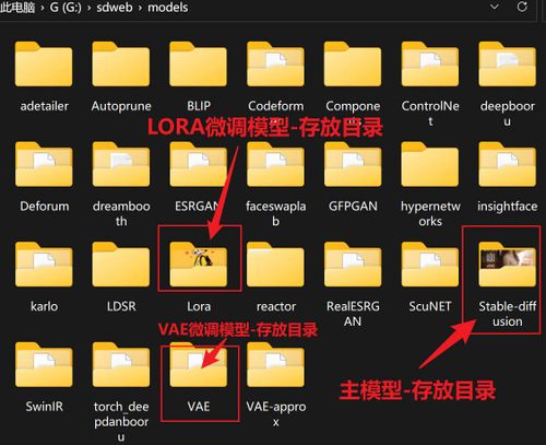 sd模型文件夹
