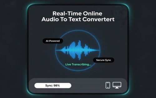 real time online audio to text converter