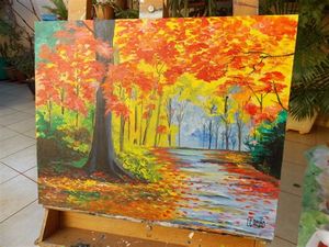 ¡Aprende a crear obras de arte con el curso online de pintura sobre tela!