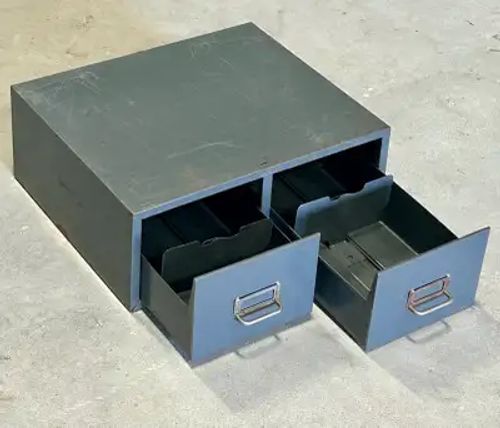 Vintage Metal Filing Cabinet (Single Tier), View more