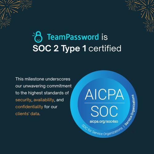 TeamPassword SOC 2 certified.png