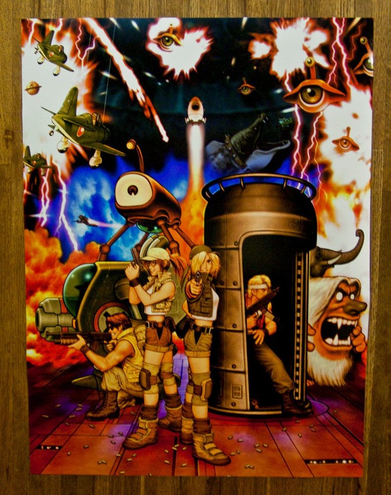 Metal Slug 3 18 x 24 Video Game Poster image 1