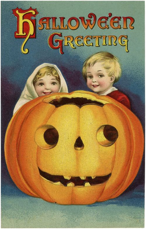 400 Free Vintage Halloween Images! - The Graphics Fairy