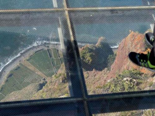Cabo Girão glass skywalk above the ocean