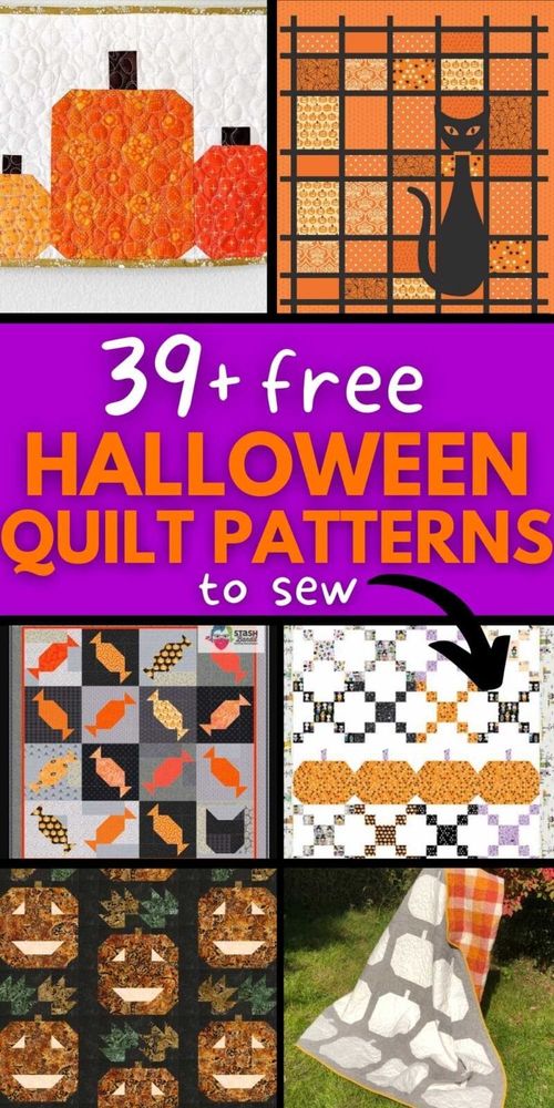 free halloween quilt patterns