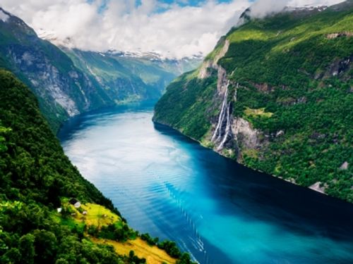 （基尔上下船）盖朗格峡湾＋弗拉姆＋奥勒松