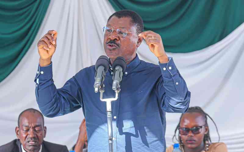 Wetangula Rebukes Uhuru Over Claims on 2022 Election Outcome