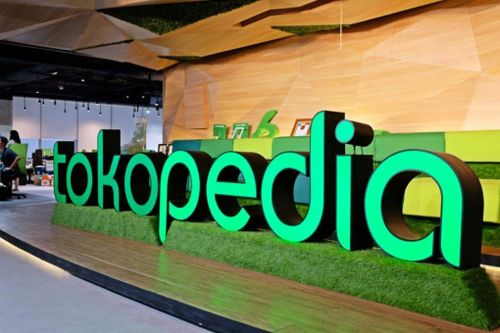 Logo of Tokopedia, Indonesia’s leading online marketplace. Photo: Tokopedia
