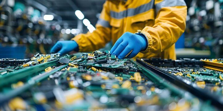 Electronic scrap and e-waste