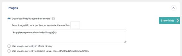 Import Images Compose URL