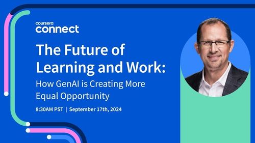 [Video thumbnail] The Future of Learning and Work: How GenAI is Creating More Equal Opportunity