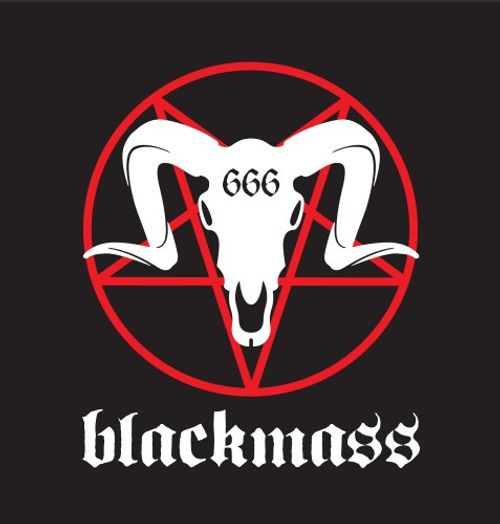 Black Mass Ritual Vector Image