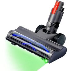 Brush Head Motorhead Attachments for Dyson V7 V8 V10 V11 V15 Cordless Vacuum Cleaners, Hardwood Floor Roller Replacement Accessories Parts with Dust Detect Green Light