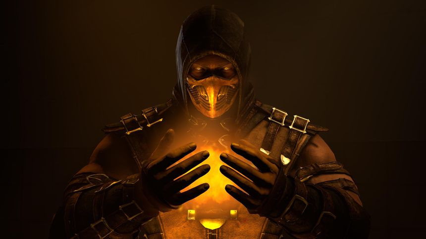 Scorpion Mortal Kombat 11 wallpaper 4k