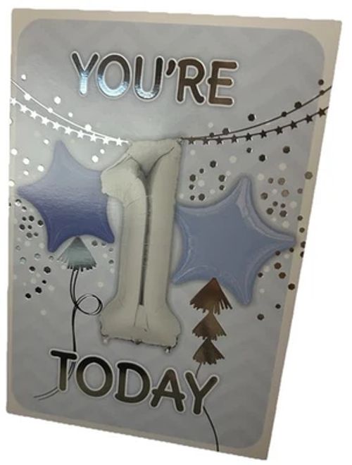 Birthday Card For A Boy 1st Birthday Baby Boy   Age 1 Birthday - Image 1 of 2