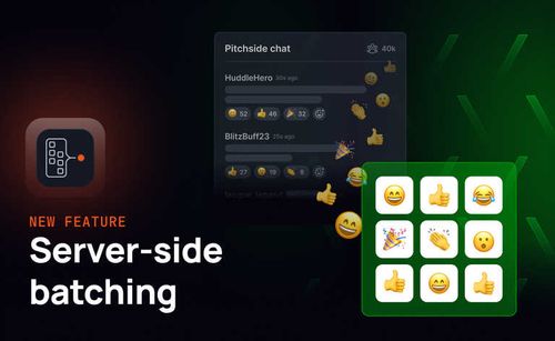 Get interactive realtime experiences back on the roadmap with Ably’s server-side message batching