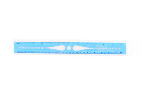 30 CM Ruler 12 Inch Actual Size Mold Ruler For Office and School