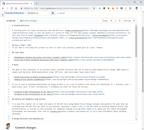 GitHub Markdown Editor