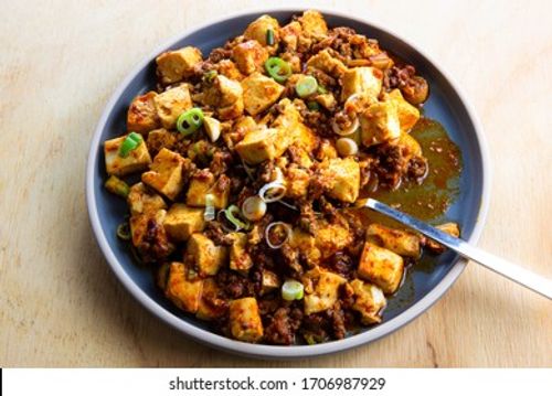 Mapo tofu with Chinese douban paste